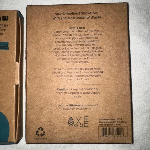 Bambaw Single Blade Razor Bundle - shaving essential - Picture 12 of 14